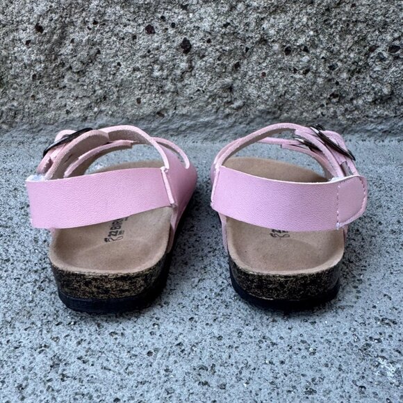 BIRKENSTOCK Pink Milano Sandals Girls US 4 EU 22 Baby Girl Toddler Shoes - Picture 5 of 11